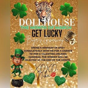 🍀March Giveaway For Buyers🍀Win A Valentino Orlandi Handbag